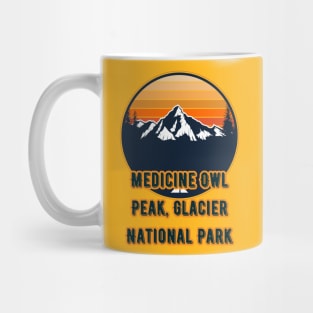 Medicine Owl Peak, Glacier National Park Mug